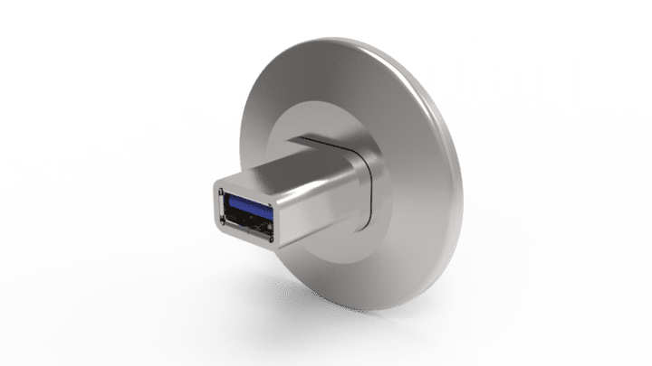 USB feedthroughs